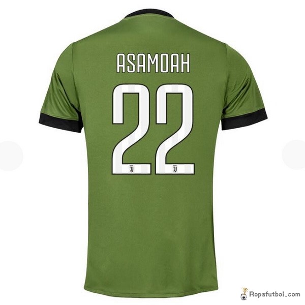 Camiseta Juventus Replica Tercera Ropa Asamoah 2017/18